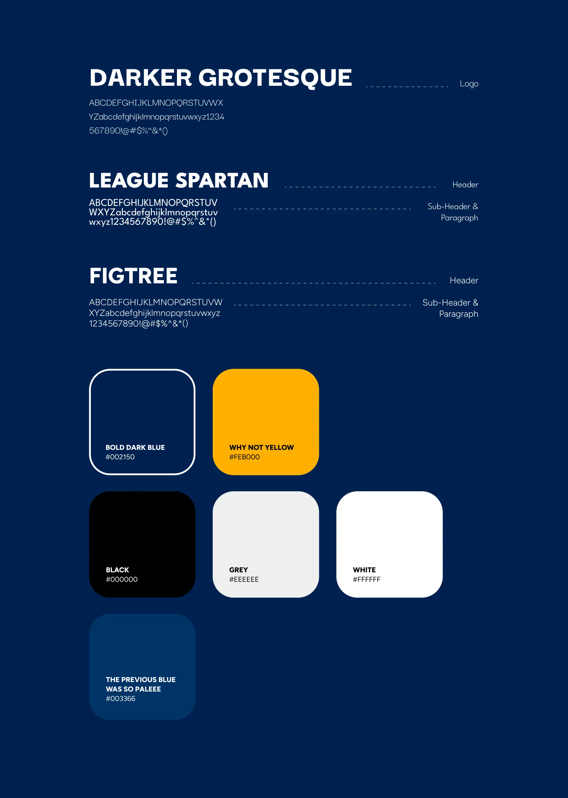 typography & colors mellapaint