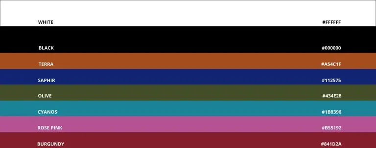 NALA Cacao Reserve wordmark lockup in color and in white, side by side