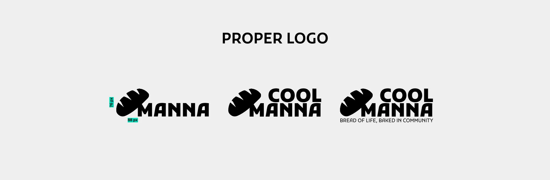 Coolmanna logo variations